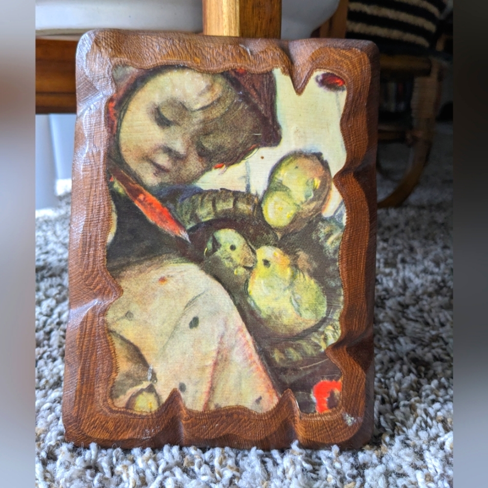 Vintage Hummel Wall Plaque
